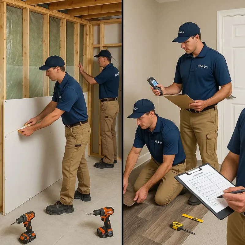 Repairs and Reconstruction process in Sikeston, MO