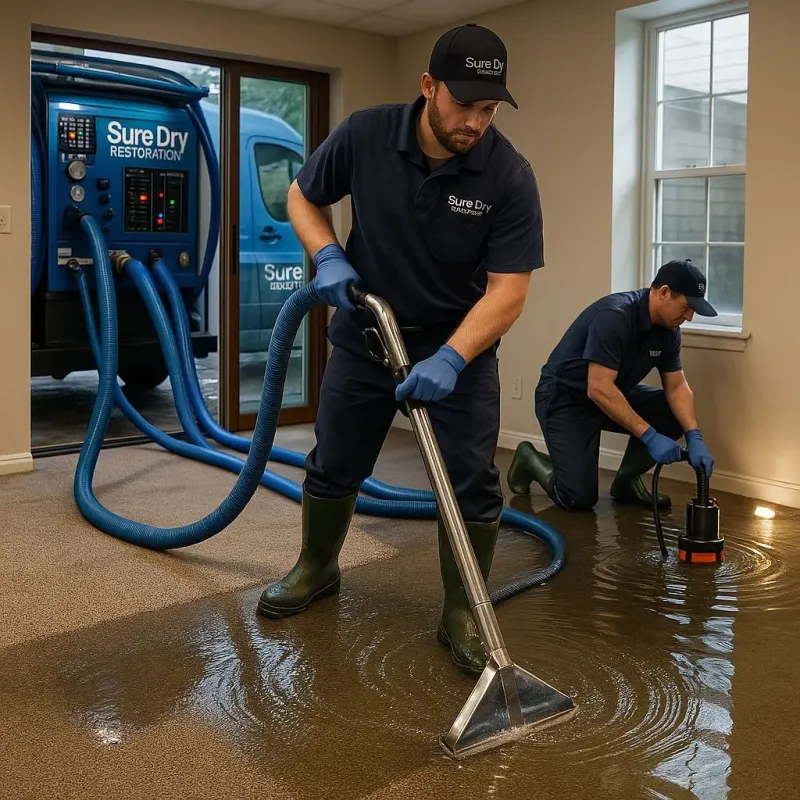 Water Extraction and Removal process in Sikeston, MO